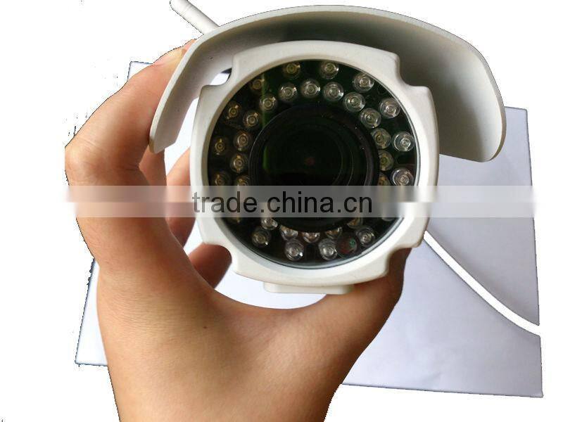 H.264/MJPEG 1.3 Megapixel Low Illumination Bullet Outdoor ONVIF POE WIFI IP Camera