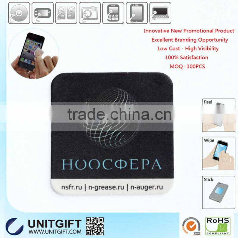Cleaning phone screen with custom logo mobile phone lcd screen cheap phone screen cleaner