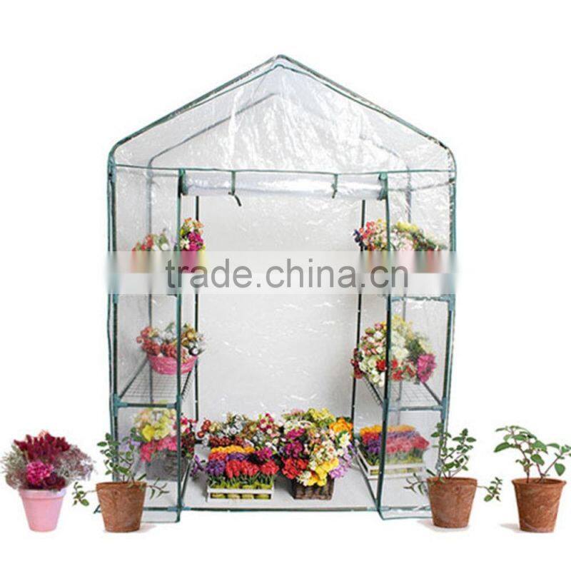 Outdoor Garden Greenhouse & Cold Frames Shelves Reinforced Greenhouse Cover
