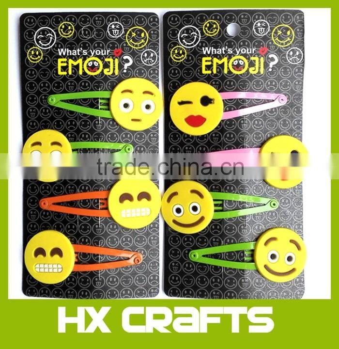 Soft pvc baby hair accessories with cartoon design / PVC christmas hair accessories