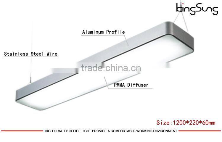 LED T5 T8 Fluorescent Aluminum Suspended Ceiling Lighting
