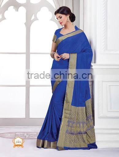 Red Kanchipuram Silk Trendy Saree