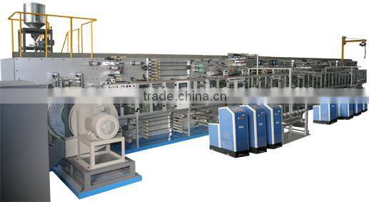 Semi-Servo Disposable Baby Diaper Manufacturing Mahcine