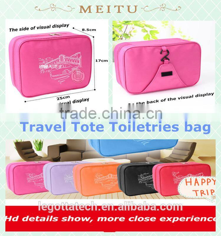 wholesale new designe fashion clear toiletry handbags 2016