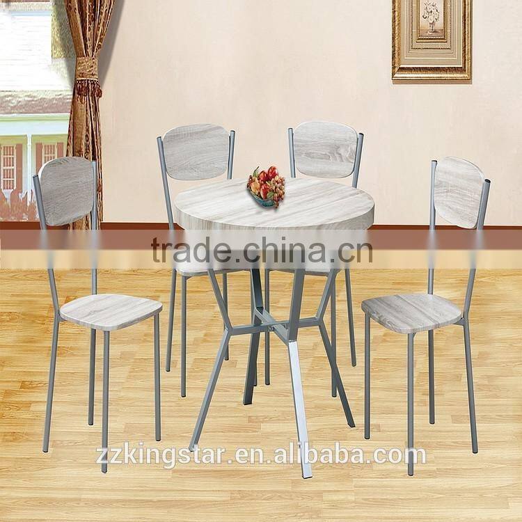 White Wood Dining Table Set