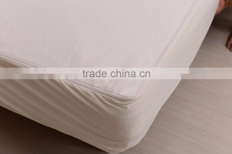Waterproof TPU Coated Bed Mattress Cover with Zipper,Hospital Mattress Cover