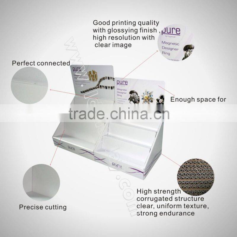 Popular printed Custom Cardboard Counter Display
