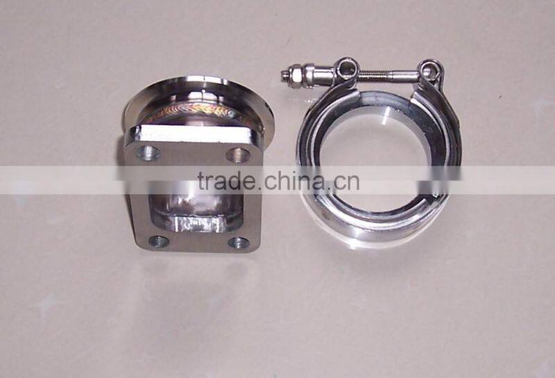 Adaptor flange for T3 4Bolt to 2.5" V-Band Flange