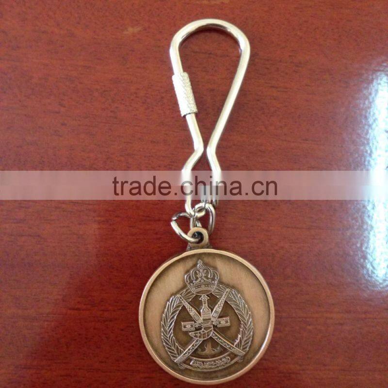 Promotional Gifts Your Own Logo Zinc Alloy Metal Key Chain