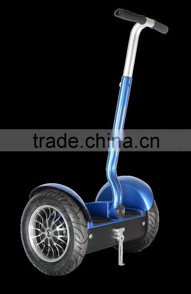 Powerful Outdoor battery power E Mobility 2 wheel stand up trike electric scooter