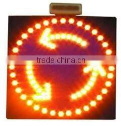 LED flashing no honking traffic signs, solar reflective traffic signals