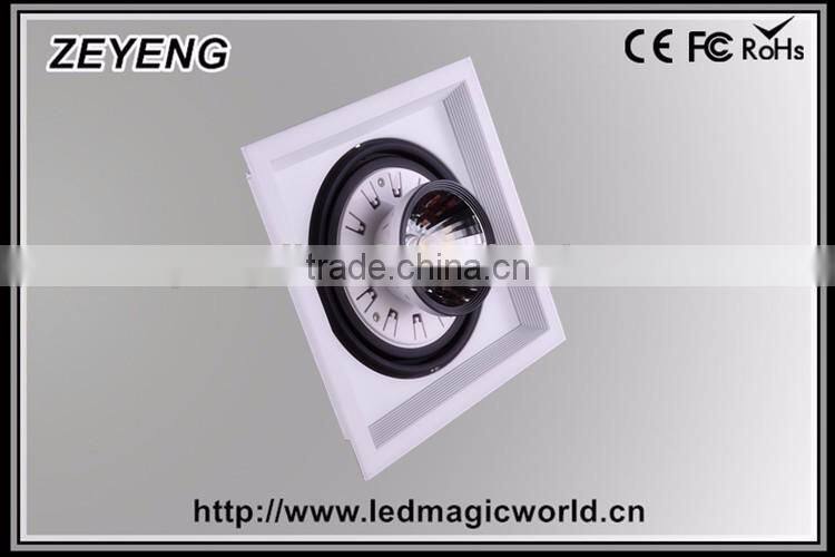 Modern kitchen design square led cob ceiling down light / 20w cob led downlight / Led downlight kits uk