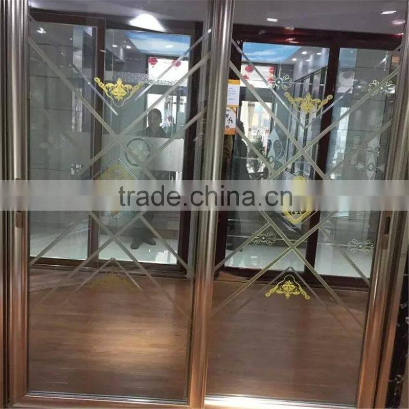 smart fashion sliding door glass