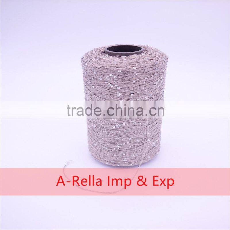 Fancy yarn in 100% polyester yarn