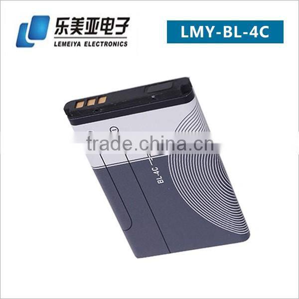 Standard Original Quality Low Price Rechargeable BL-4C Mobile Phone Battery for Nokia 1325 2650 3108 6100 6131 6260 7270