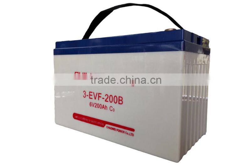 EVF Series VRLA Battery for Electric Vehicles, 6V 200Ah/3hr
