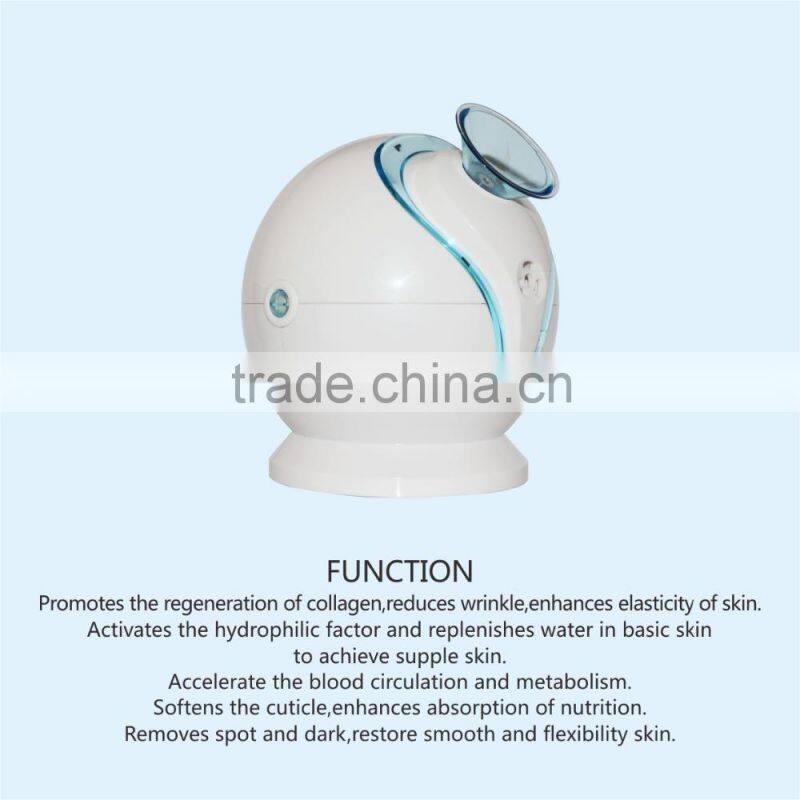 popular in korea handle mini facial steamer for home use portable facial steamer inSouth Korea style mini nano facial steamer
