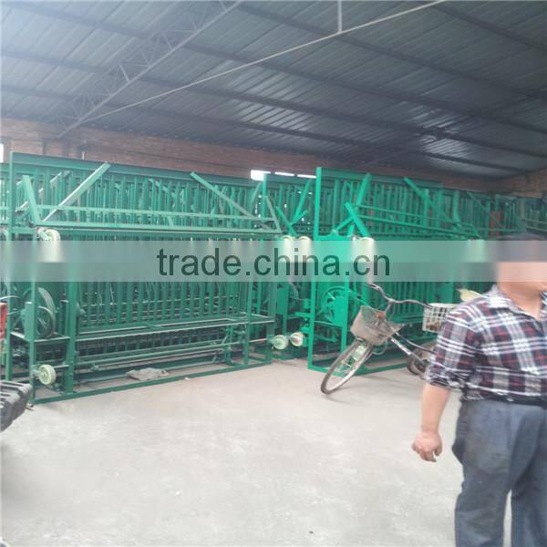 high efficiency and large stock rice straw mat knitting machine