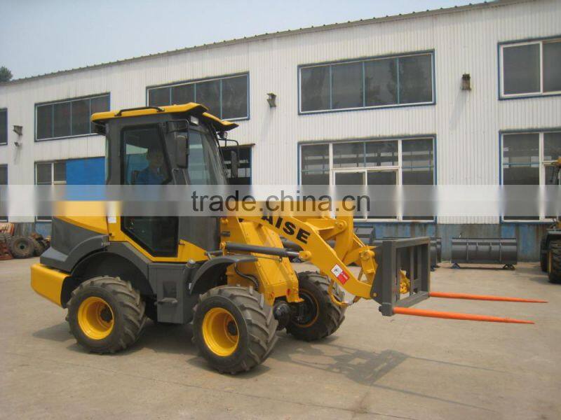 best price minil loader 910 915 920 with CE joystick Q/H optional many implements