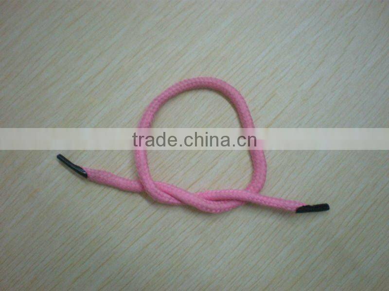 8-strand twisted coloured cotton braided rope handle for bags
