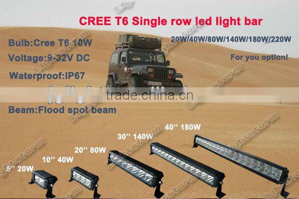 140W 30INCH CREE FLOOD BEAM LED LIGHT BAR LIGHTBAR 4X4/SUV/UTE/ATV 288W 240W 4WD DRIVING LIGHT BAR