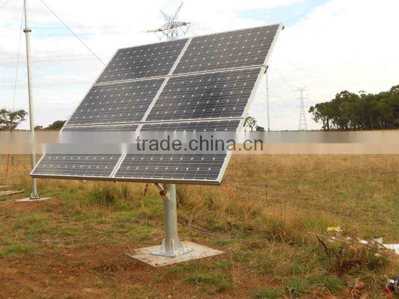 Off grid wind and solar hybrid system