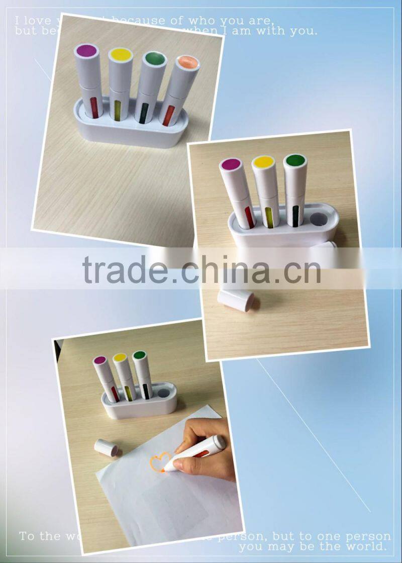 2016 hot Novelty syringe shape 2016 hot flower shape Promotional Markers & Highlighters