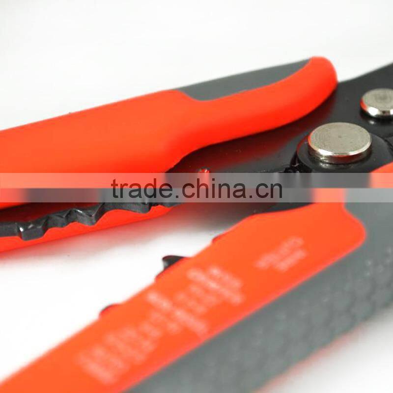 Heavy duty Wire Stripper Cutter, Terminal Crimper, Automatic Electric Crimping Pliers Tool