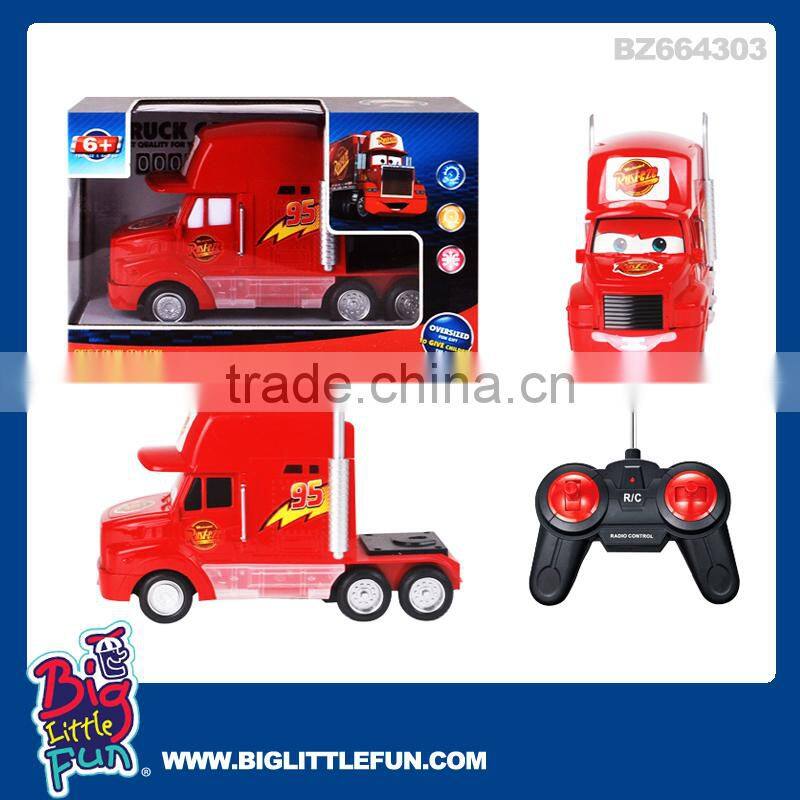 4 channels remote control toy truck,trailer truck toy