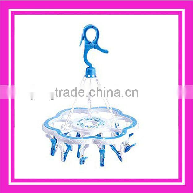 multi-function clothes hanger with clips