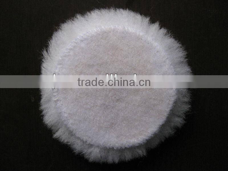 wool bonnet/wool polishing bonnet/lambskin wool bonnet