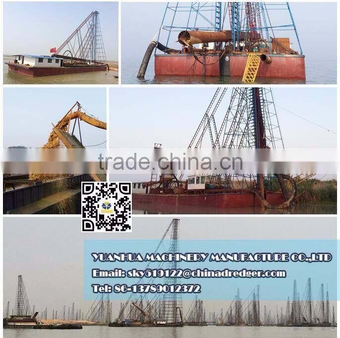 deeper water river sand mining Drilling suction dredger YHDSD200