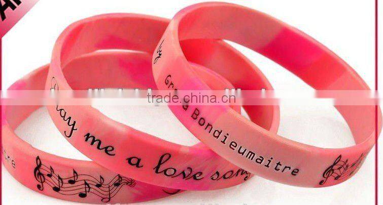 Promotional Various Colorful Silicone Bracelet