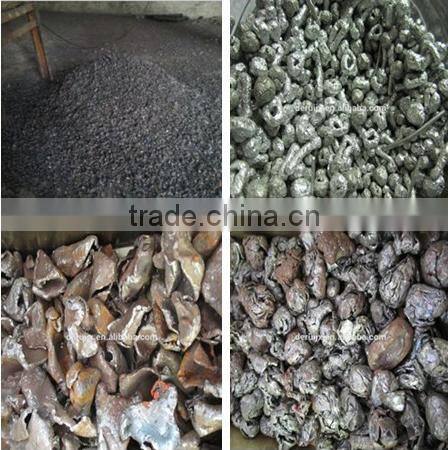 Scrap metal crushing equipment of metal crusher machine for iron and aluminum separation