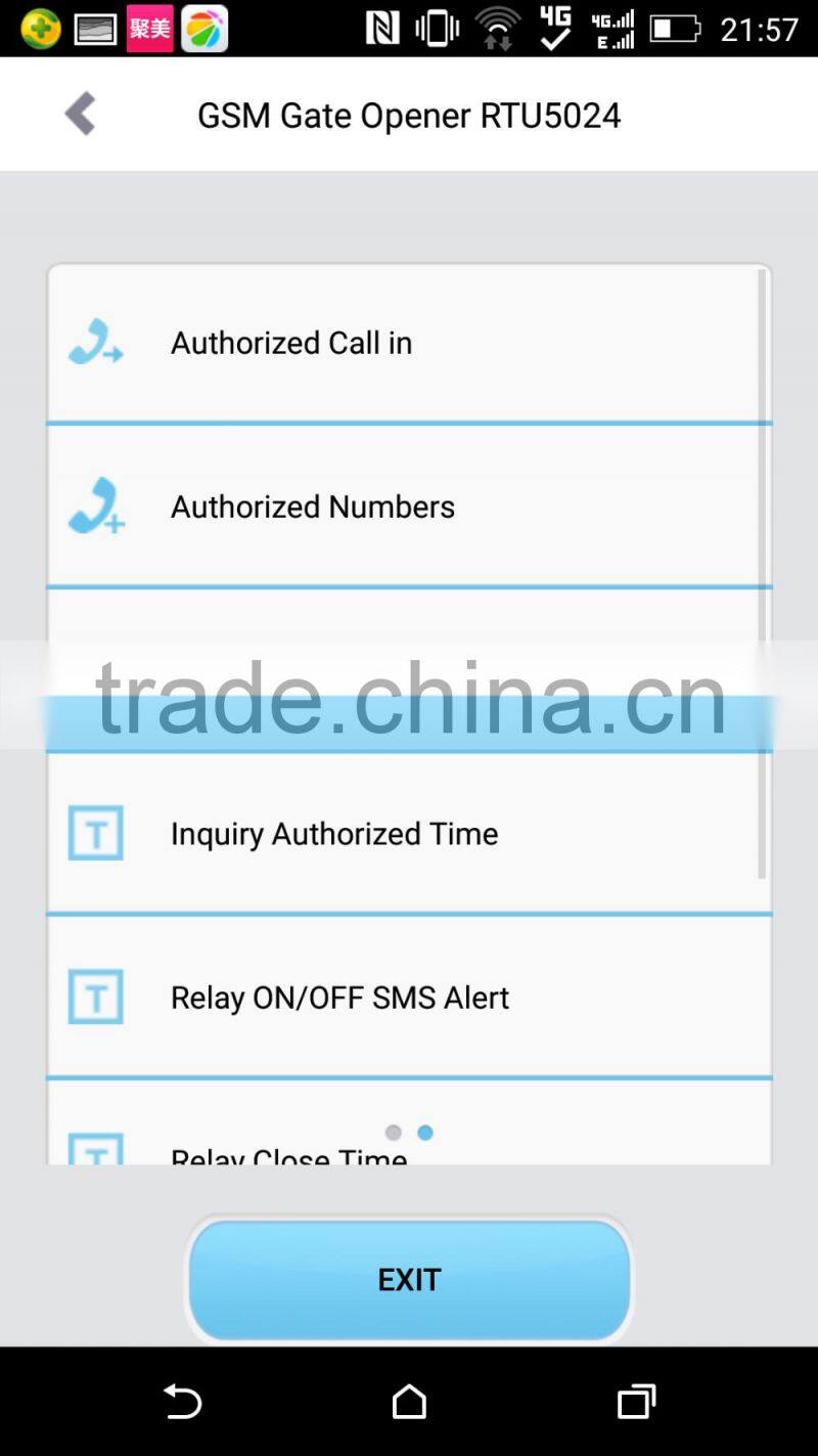 gsm gate opener with 200Authorized Users King Pigeon RTU5024