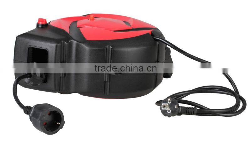 2015 innovative auto cable hose reel (E02) 14m 3G1.5mm2 (CE&RoSH approval)