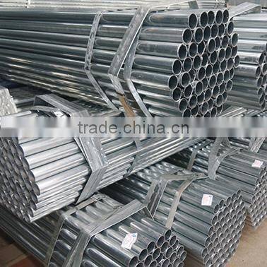 ASTM A500 standard 48.3*2.2 hot dip galvanized steel tube