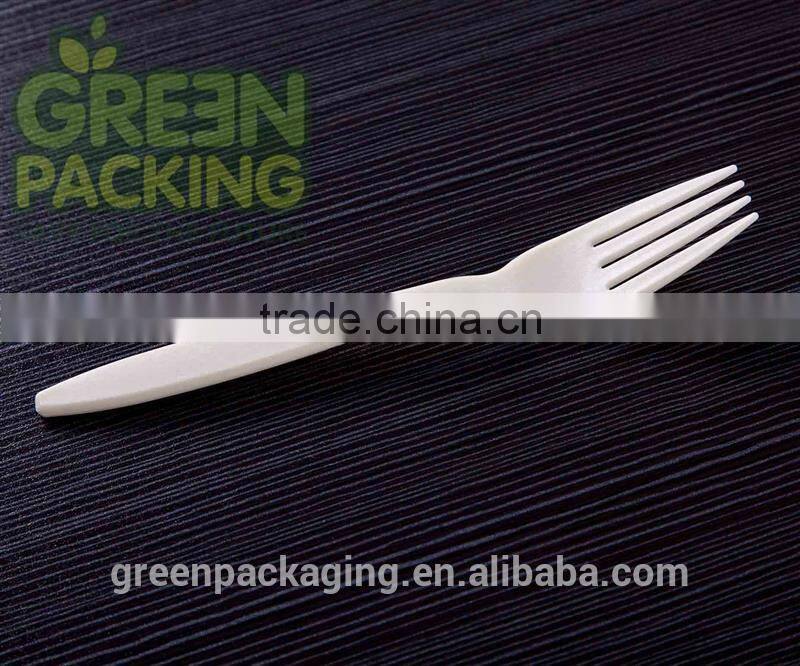 Disposable dinner custom printed disposable cutlery spoons forks and knifes HLF01