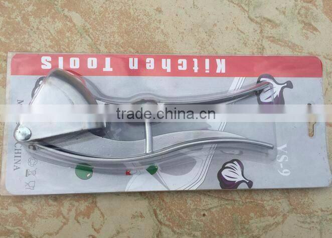 cy291 Stainless Steel Kitchen Squeeze Tool Alloy Crusher Garlic Presses Fruit & Vegetable Cooking Tools Kitchen Accessories