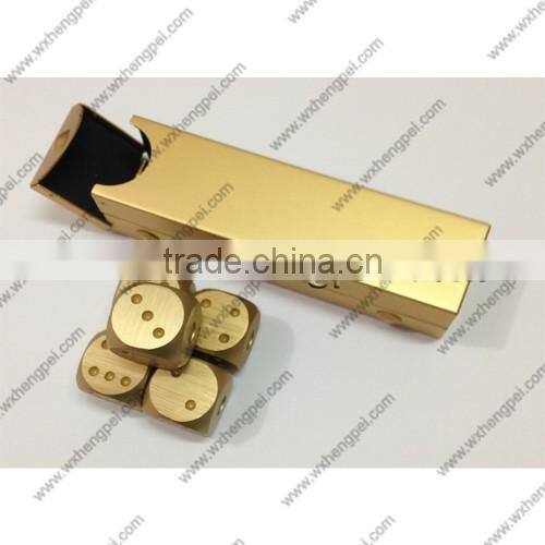 Plating dice Green dice