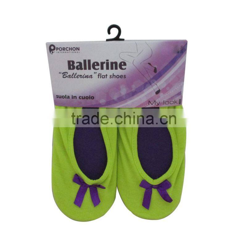 Trade asserance soft foldable bondage ballet heels