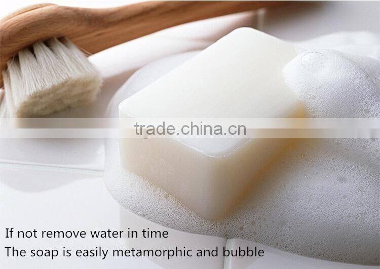 Creative Household Environmental Diatomaceous Earth Round/Square Soap Holder Eradicate Odor Water Absorption Soap Box