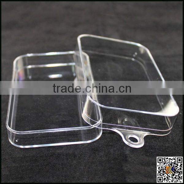 Plastic packaging box for phone cover, transparent case boxes clear packaging box