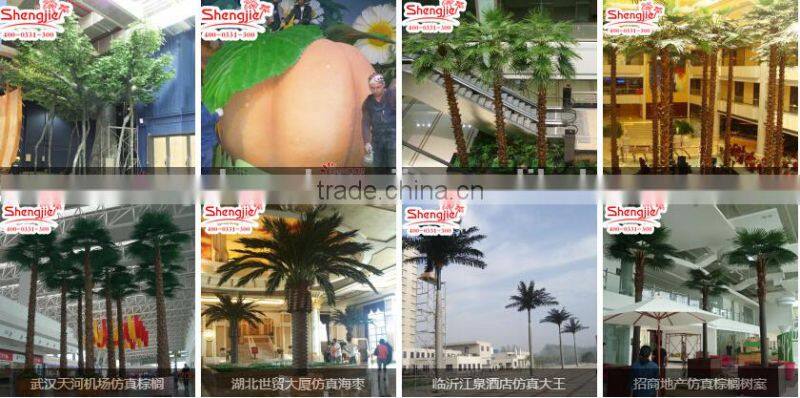 J080616Artificial outdoor tree with lights, fake LED tree for decoration