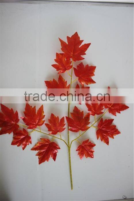 natural design artificial leaves romantic artificial vine leaves artificial maple for decoration