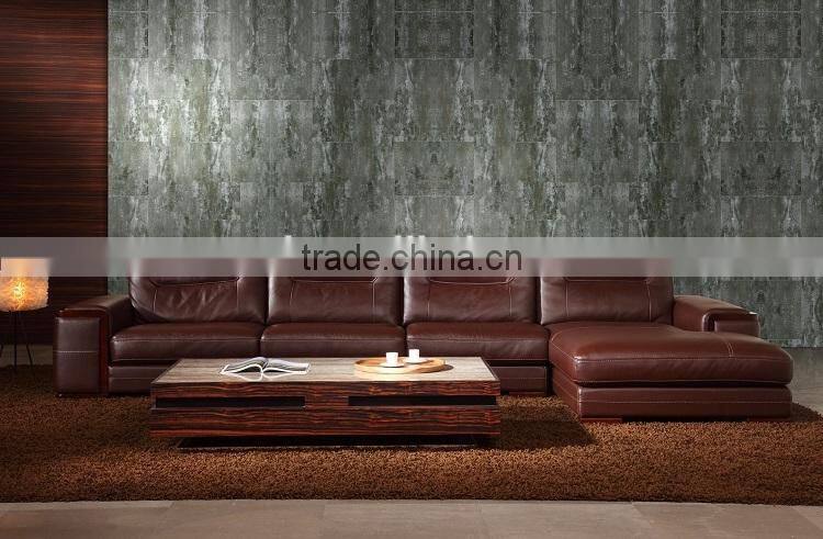 new design modern european lazy boy living room leather corner recliner sofa