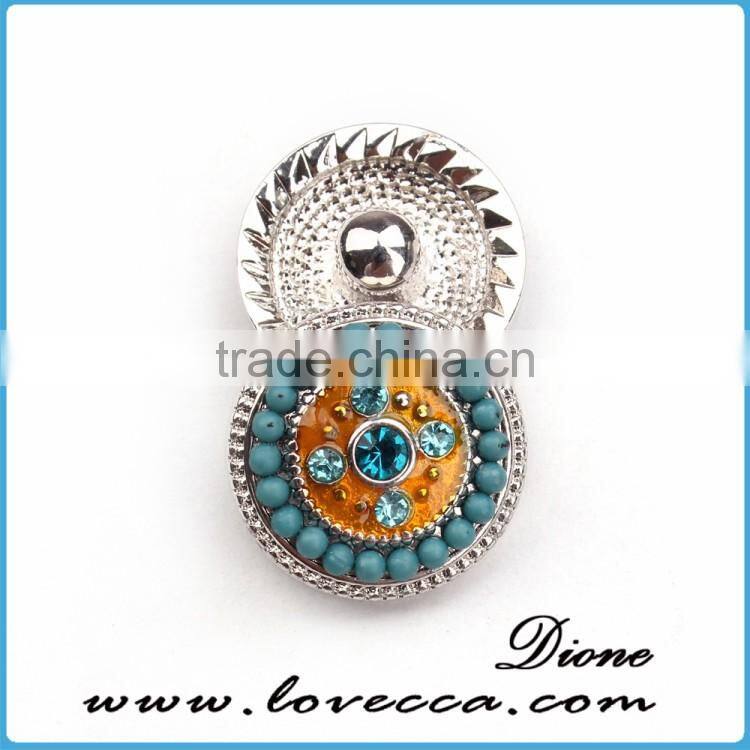 Wholesale Snap Button Pendant Jewelry,Crystal Jewelry Accessory,Trendy Snap Button Jewelry