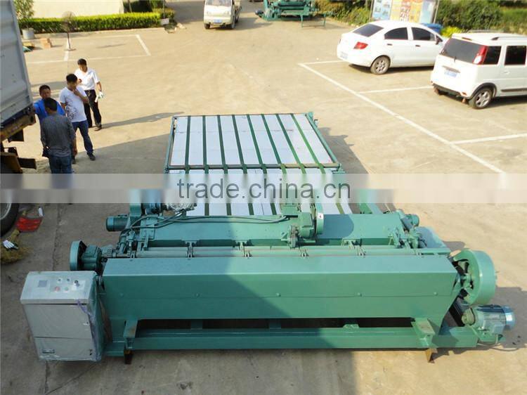 cnc spindless veneer peeling machine / wood based panels machinery