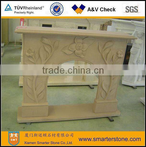 Stone Fireplace, SMT Cheap Fireplace