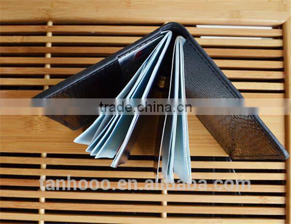 crocodile black leather passport hplder